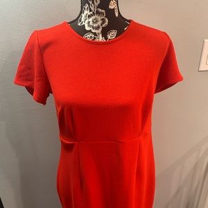 Motherhood Maternity Red Dress
